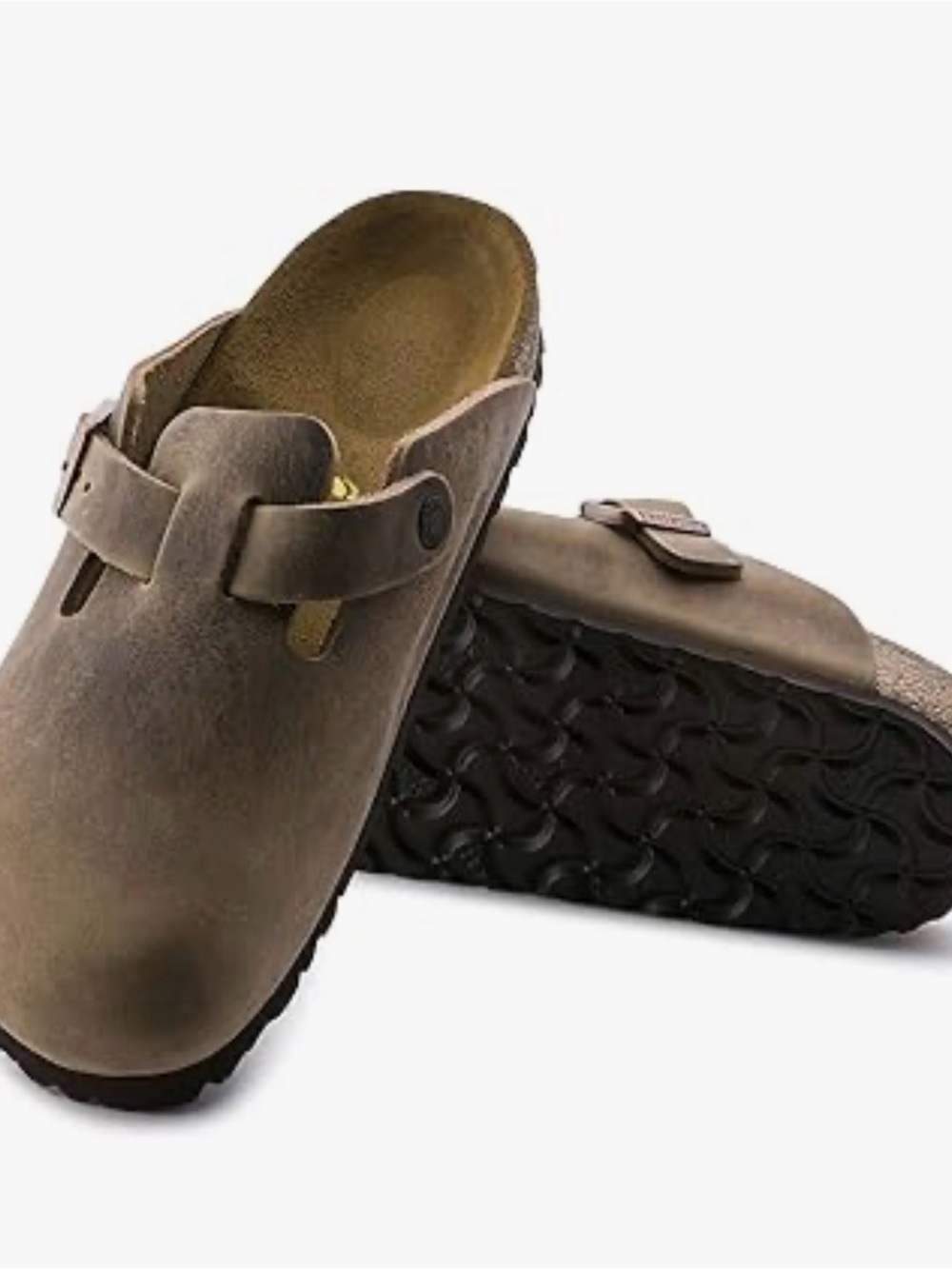 Birkenstock Clogs, Brown (Tabacco Brown), US 7-7.5 EU 38